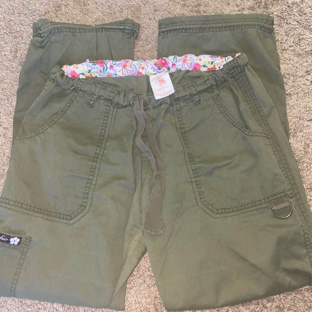 Koi Scrub Pants Green